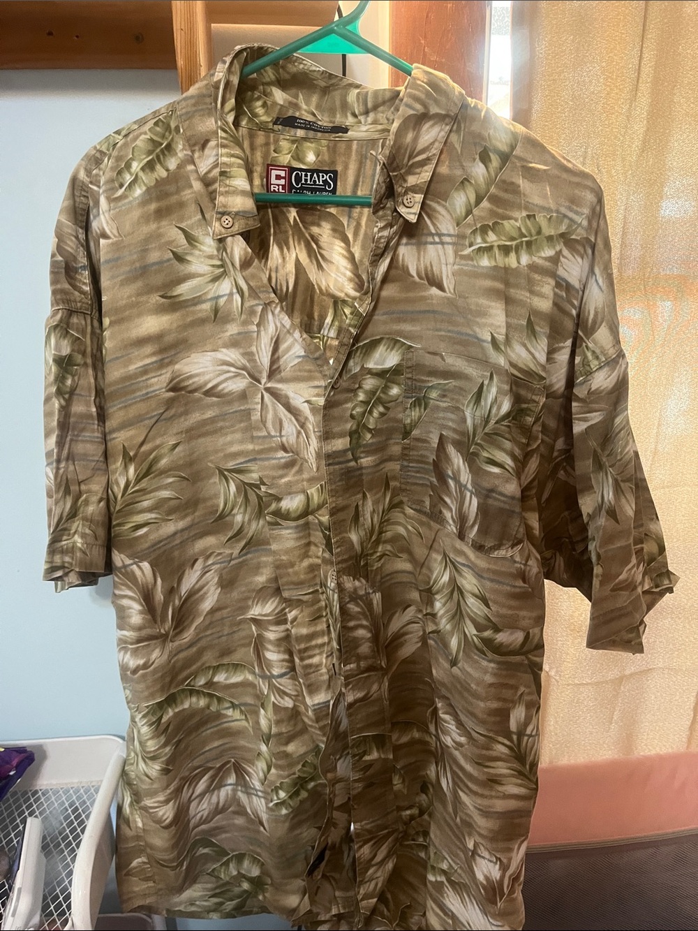 Men's lightweight patterned shirt